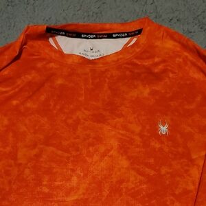 Spyder Orange Long Sleeve Tee